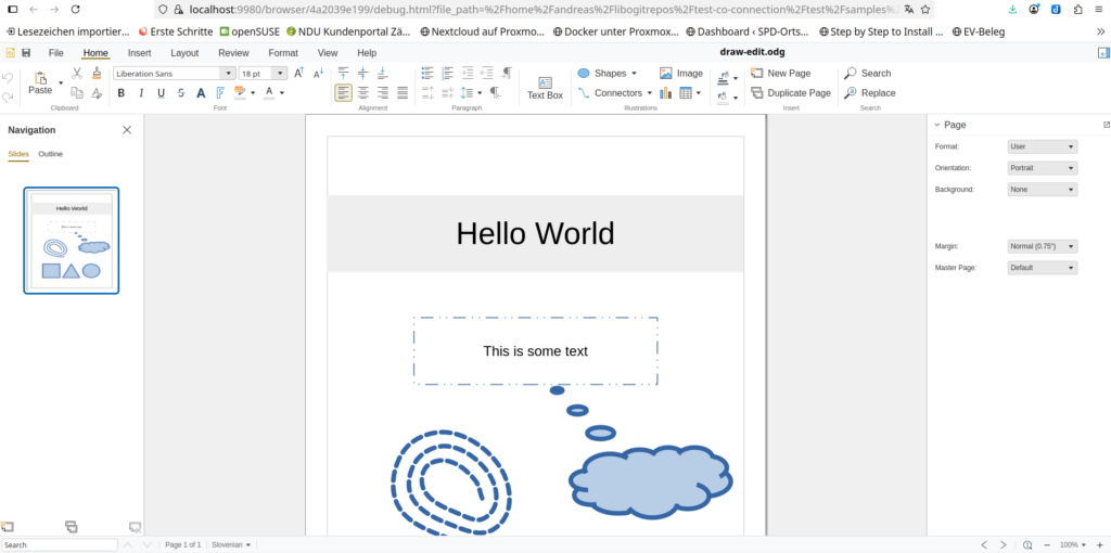 Free Online Office with Collabora core 25.04